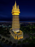 <b>佛寺173.22米！世界最高的佛教建筑</b>